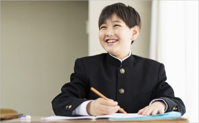 小学生男の子